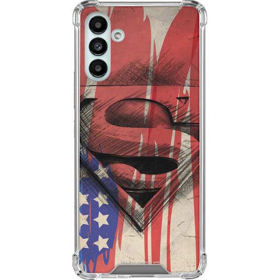 Skinit DC Comics Superman Crest Galaxy A13 5G Clear Case