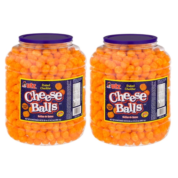Utz Cheese Ball Barrels 35 oz. (2 pk.)