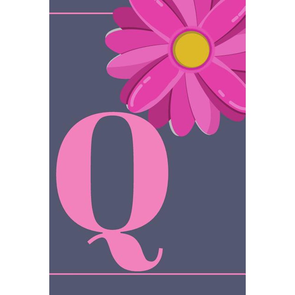 Q Letter Q Personalized Journal/Notebook For Kids, Teens And Adults