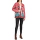 thumbnail image 2 of CHAQUETA DE DENIM PARA MUJER INSPIRADA CHIC, CON SOLAPA, MANGA LARGA, VINTAGE, COLOR ROSA, 2 of 6