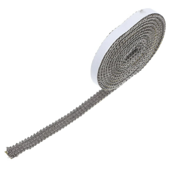 HOMEMAXS 1 Roll Wood Stove Gasket Rope Fiberglass Gasket Fireplace Sealing Rope Fireplace Replacement Seal Liner Fiberglass Flat Rope Stove Door Gasket