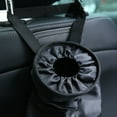 thumbnail image 6 of Mouliraty Car Trash Bag Car Trash Can Washable Reusable Seat Back Hanging Car Trash Bag Car Garbage Bag For Car Outdoor Travelling 1PC, 6 of 9