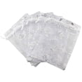 thumbnail image 3 of 100Pcs 9X12cm Butterfly Organza Jewelry Gift Pouch Favor Bags White, 3 of 5