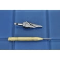 thumbnail image 3 of TEMO M35 Cobalt Spiral Flute 12 Size Step Drill 3/16 Inch (4.8 mm) To 7/8 Inch (22.2 mm) Plus Auto Center Punch Set, 3 of 3