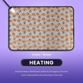 thumbnail image 3 of Jinsinto Pet Heating Pad Warm Pet Heating Pad Dog Cat 45*45cm, Indoor Electric Pet Heating Pad Waterproof Chewing Steel Heating Pad for Large Animals, Rectangular Pet Heating Pad, EU Standard, 3 of 5