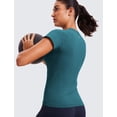 thumbnail image 4 of Remera CRZ YOGA sin costuras de manga corta transpirable Jade XS, 4 of 6