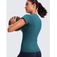 thumbnail image 4 of Remera CRZ YOGA sin costuras para correr, manga corta, talla XL, 4 of 6