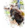 thumbnail image 3 of Young, Chamira 12x14 Black Modern Framed Museum Art Print Titled - Donkey, 3 of 5