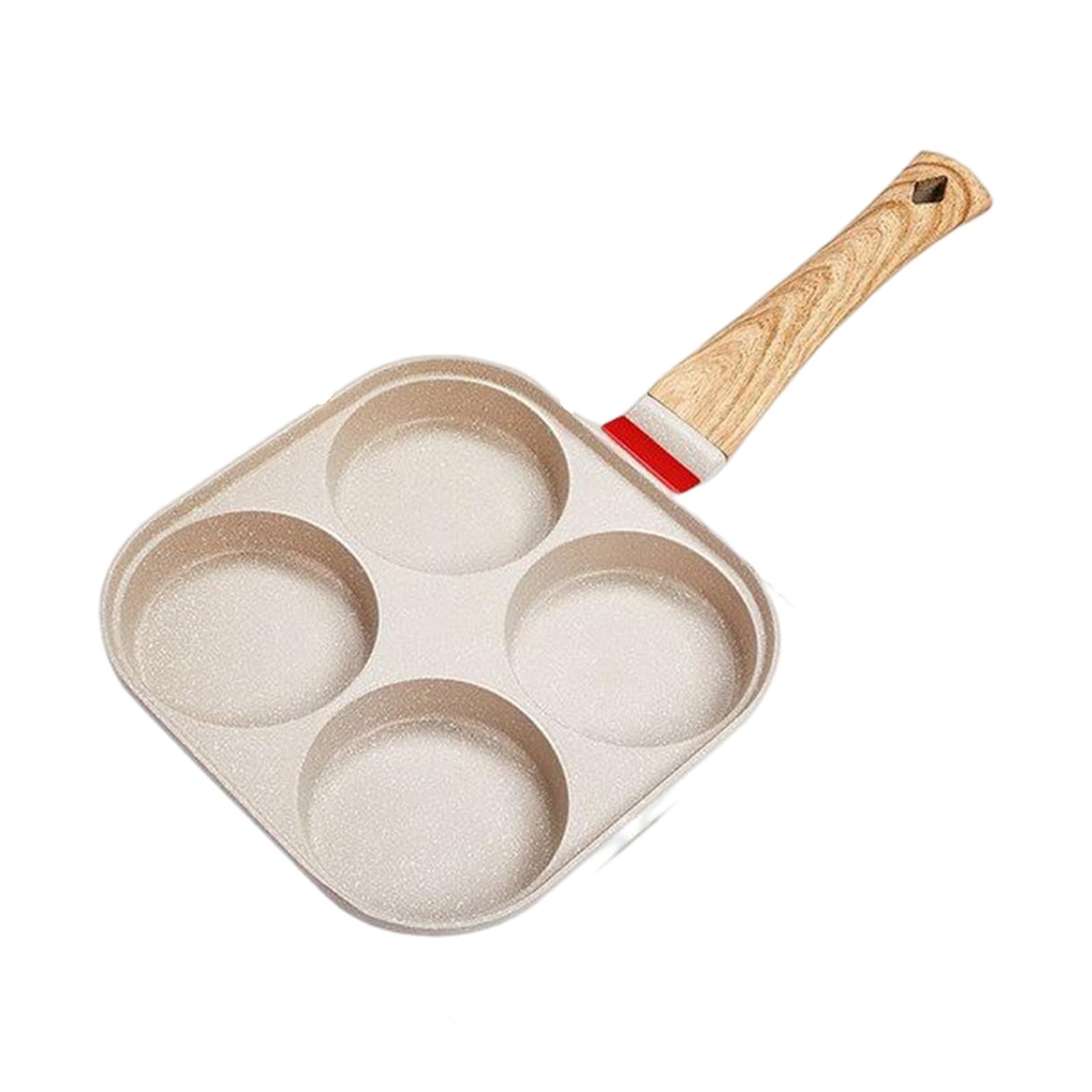  Restaurantware 4 Inch Mini Frying Pan, 1 Round Egg Pan - With  Handle, Dishwasher Safe, Silver Stainless Steel Small Frying Pan, Hanging  Hole, For Scrambles, Appetizers, Or Desserts: Home & Kitchen