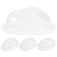 thumbnail image 4 of MOVTOTOP Raindrops 4pcs Clear Plastic Doll Toy Makeup Mask for Face Protection Anti Scratching, 4 of 8