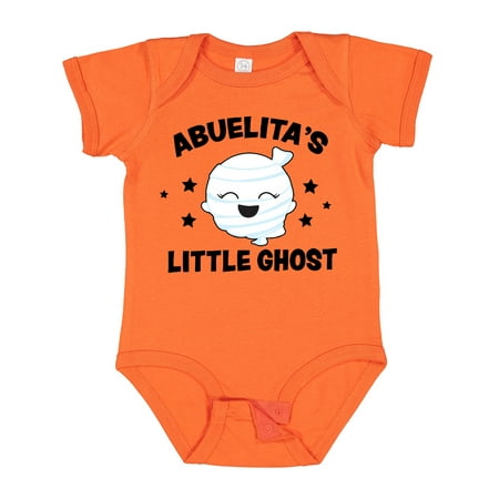 

Inktastic Cute Abuelita s Little Ghost with Stars Gift Baby Girl Bodysuit