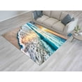 thumbnail image 4 of Entry Rugs, Sunset Rug, View Rugs, Sunset at the Ocean Rug, Office Decor Rug, Ocean Rugs, Floor Rugs, Entryway Rug, Coastal Decor Rug, 3.3'x9.2' - 100x280 cm, 4 of 9