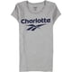 thumbnail image 1 of Camiseta gráfica Reebok Charlotte para mujer gris mediana, 1 of 2