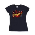 thumbnail image 1 of DC Comics Womens The Flash Pillars Cotton T-Shirt, 1 of 3