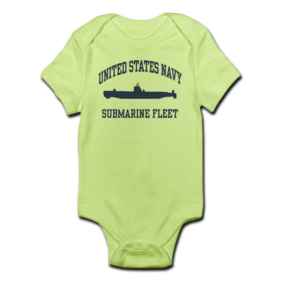 CafePress - Navy Submarine Infant Bodysuit - Baby Light Bodysuit
