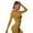 A-Yellow, variant on Tiweut Women's Yoga Exercise Sport Crop Tops Long Sleeve Thumb Holes Slim Fit Solid Running Gym Tee Shirts,Army Green