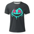 thumbnail image 3 of T-shirt d'Halloween pour Homme, T-Shirt Graphique d'Halloween pour Homme avec Imprimé, Haut Décontracté à Manches Courtes et Col Rond pour Costume et Usage Quotidien, 3 of 5