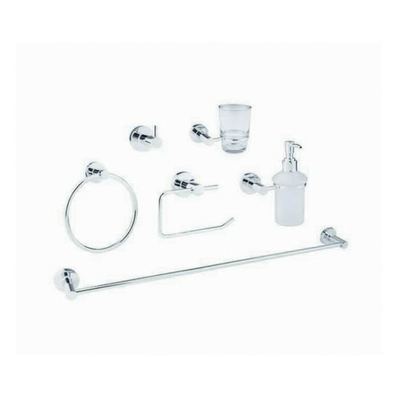 Juego de Accesorios de Baño DICA 3200 6 Piezas Cromo