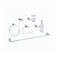 thumbnail image 1 of Juego de Accesorios de Baño DICA 3200 6 Piezas Cromo, 1 of 2