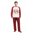 thumbnail image 3 of iHapHap Family Matching Christmas Pajamas Cotton Blend Long Sleeve Plaid PJ Set, 2-3T-Kid, 3 of 6