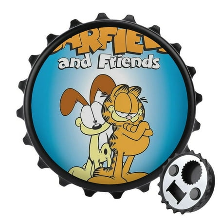 

The Garfield Bottle Opener Magnetic with Fridge Magnets Sticker Unique Gift Idea for Camper Lovers Cool Gadgets Outdoor Picnic Home Using