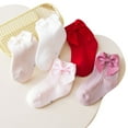 thumbnail image 6 of Sprifallbaby Socks for Toddler Baby Girl, Soft Thin Cotton Socks Summer Socks with Bows, 6 of 6