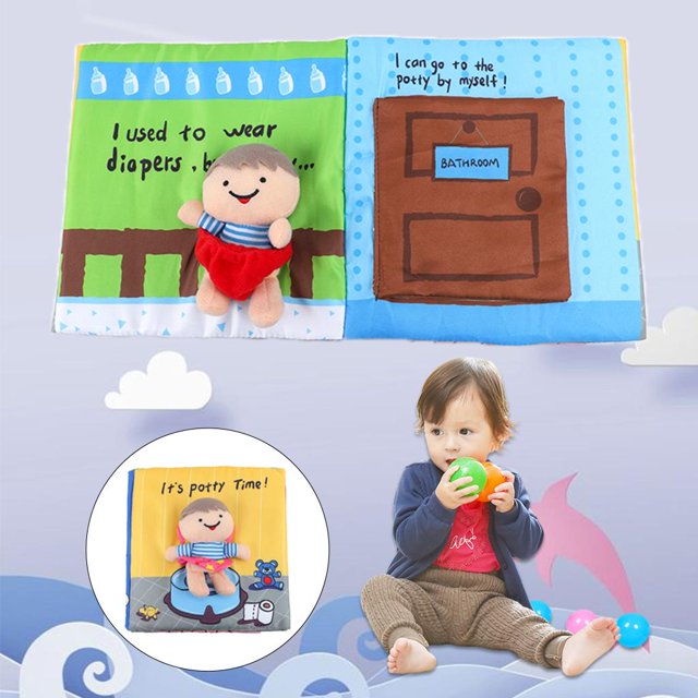 Libros educativos de tela suave Yotijar desarrollo de inteligencia Juguetes para bebés
