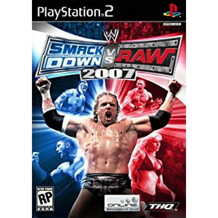 WWE Smackdown Vs. Raw 2007- PS2 Playstation 2 (Best Selling Ps2 Game Of All Time)