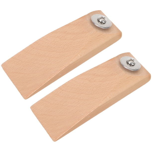 2 piezas de manija de olla de madera, perilla de repuesto para tapa de olla de cocina, perilla de madera para olla de cocina