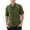 Green, variant on Gubotare Shirt For Men Men's Western Cowboy Short Sleeve Pearl Snap Casual Plaid Work Shirts,Beige 3XL
