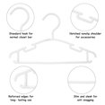 thumbnail image 2 of Armario de plástico para ropa GoodTou de Baby Hangers, paquete de 100, 2 of 6