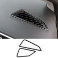 thumbnail image 4 of Cubierta de salida de ventilación de acero inoxidable para salpicadero de coche, accesorios híbridos para Toyota Corolla E210 2019 2020 2021 2022 2023 2024, 4 of 5
