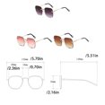 thumbnail image 2 of ruzhgo Lunettes de Lecture Mode Lunettes de Soleil Protection Léopard Anti-Lumière Bleue Design Chic de Rue Fournitures de Bureau Type 1, 2 of 9