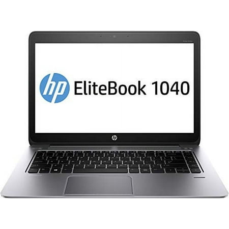 HP EliteBook Folio 1040 G2 14 Inch Laptop PC, Intel Core i5-5300U up to 2.9GHz, 8G DDR3L, 256G SSD, WiFi, VGA, DP, Windows 10 Pro 64 Bit Multi-Language Support English/French/Spanish(used)