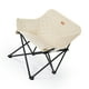 thumbnail image 4 of Silla de campamento plegable engrosada tubo de algodón suave gran capacidad pesca picnic silla plegable de albaricoque al aire libre, 4 of 10