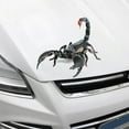 thumbnail image 4 of Pegatinas de coche 3D, pegatinas de parachoques de animales, decoración de escorpiones de lagarto araña, 4 of 8