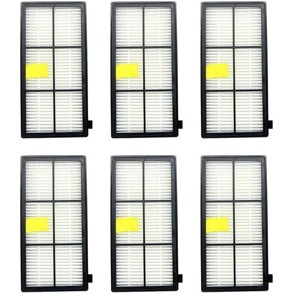 12-pack of replacement HEPA filters for Roomba 800/900 series | Compatible with iRobot 860/870/880/960/980 and part number #4636433