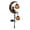 Black Cat Style C#14, variant on Halloween Black Cat Garden Stake Light, Solar Metal Hollow Black Cat on Crescent Moon Stake Light with Hanging Pumpkin Lantern, Spooky Creative Landscape Lamp for Yard Lawn Garden (Style B)