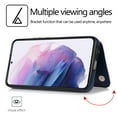 thumbnail image 5 of Feishell for Samsung Galaxy A35 Wallet Case with Card Holder,Double Magnetic Clasp Back Flip Kickstand Durable PU Leather Shockproof Card Slots Protective Phone Case for Women Men,Darkblue, 5 of 15
