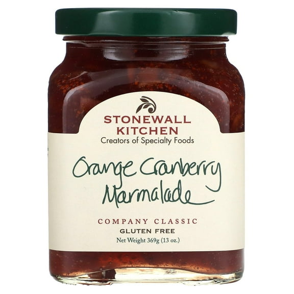 Stonewall Kitchen Orange Cranberry Marmalade, 13 Ounce Jar