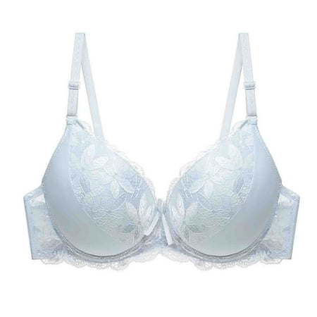 Up to 30% OFF  Women s Lace Underwear  Embroidered Steel Ring Pajamas  Set  Sleepwear  Intimates  for Home  Soft  Comfort  Seamless  High Support Bra | White 90  Sopatenor