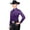 Purple, variant on Schneiders Cowgirl Full-Zip Women's Western Show Shirt | Large | Purple