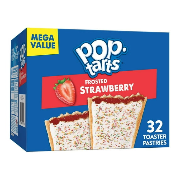 Pop-Tarts Frosted Strawberry Pastries - 32ct / 54.1oz - Pack of 2