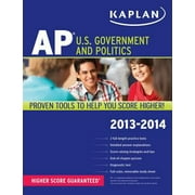 Kaplan AP U.S. Government and Politics 2013-2014 (Kaplan AP Series) [Paperback - Used]