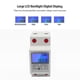 thumbnail image 4 of Single Phase Din-rail Energy Meter 5-80a 220v 50hz Electronic Kwh Meter With Lcd Backlight Digital Display Ddm15sd, 4 of 5