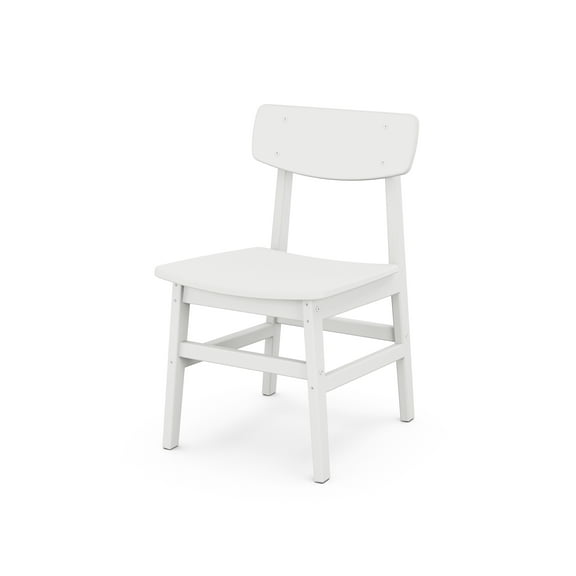 POLYWOOD® Modern Studio Urban Chair (Single) in White
