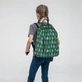thumbnail image 5 of Naloa Christmas Trees Print Lightweight DayBackpack Suitable for school, work, shopping, travel, etc., 5 of 5