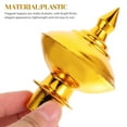 thumbnail image 2 of FONDOTIN 12Pcs Flag Pole Parts Golden Plastic Flag Pole Ball Topper for Visual Enjoyment, 2 of 8