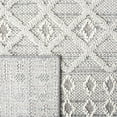 thumbnail image 6 of SAFAVIEH Global Karissa Diamond Indoor/Outdoor Area Rug, Grey/Ivory, 8' x 10', 6 of 6
