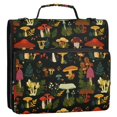 thumbnail image 5 of FORMRS Zipper Binder with Shoulder Strap 2-inch Ring 500 Sheet Capacity File Bag, Various Mushrooms Pattern, 5 of 5